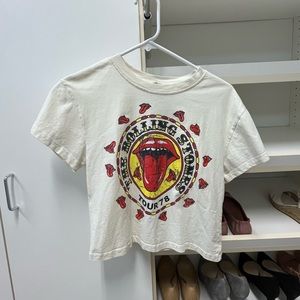 rolling stones graphic tee shirt